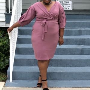 Plus dress